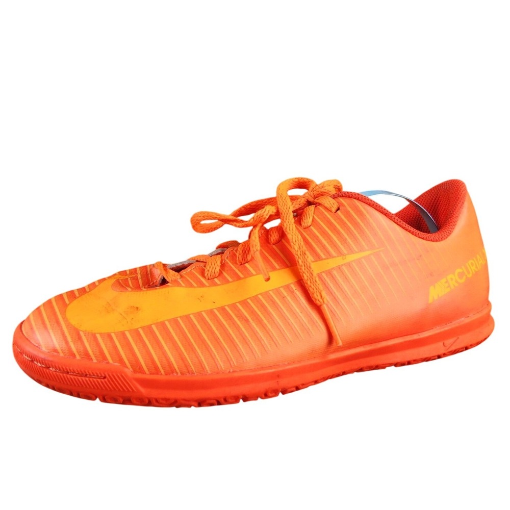 Nike Sneaker MercurialX Finale II IC Soccer Boys Y 6 Medium Athletic Orange